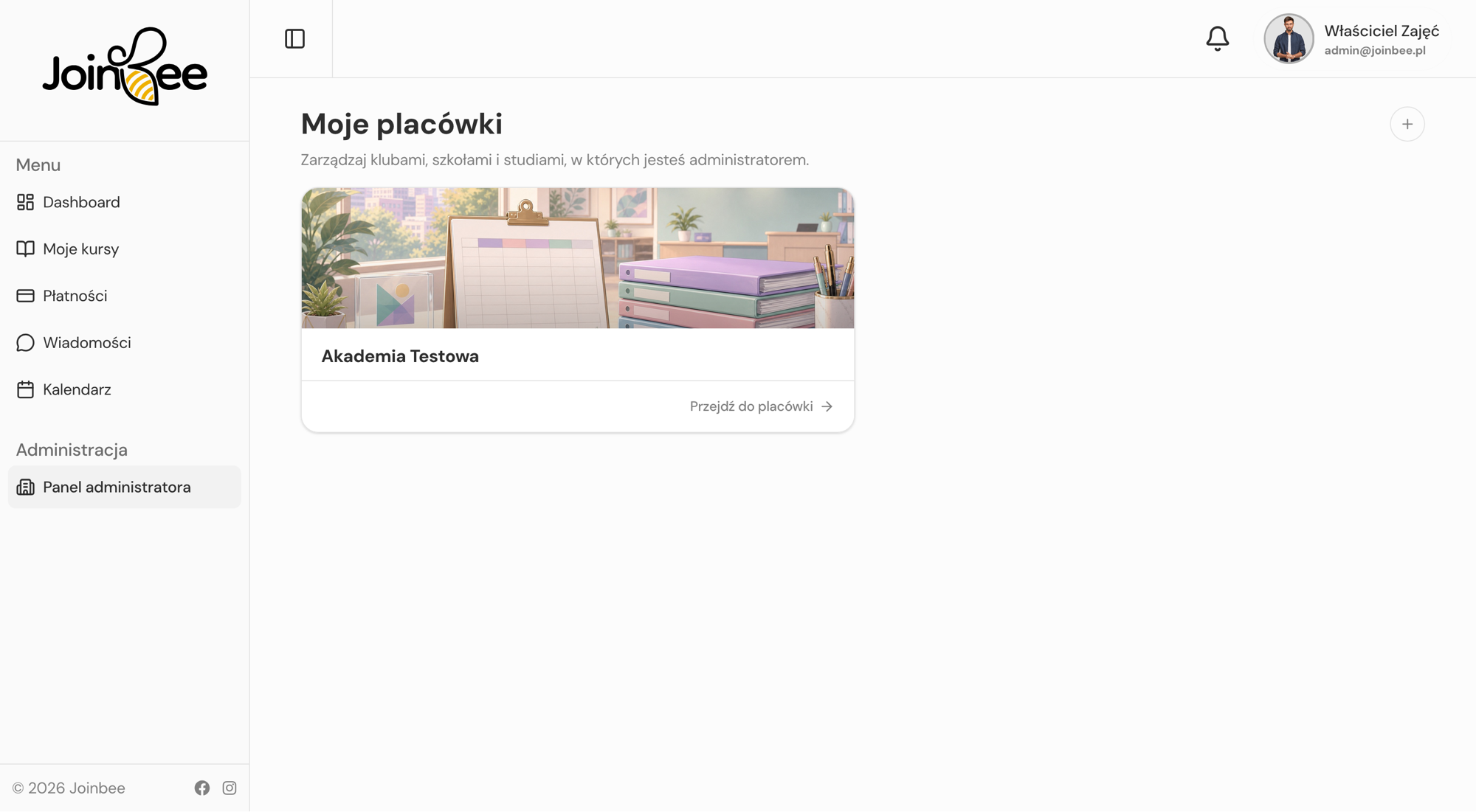 Lista placówek